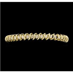 14KT Yellow Gold 3.00ctw Diamond Bracelet