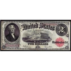 1917 $2 Legal Tender Bank Note