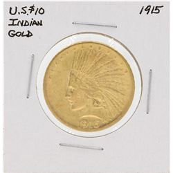 1915 $10 Indian Head Eagle Gold Coin