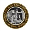 Image 1 : .999 Silver Las Vegas Club $10 Casino Gaming Token Limited Edition