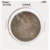 Image 1 : 1899 Great Britain Crown Silver Coin