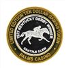 Image 2 : .999 Silver Palms A Maloof Casino Resort $10 Casino Gaming Token Limited Edition