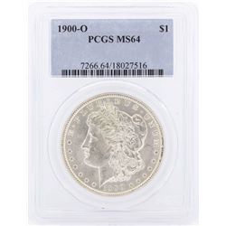 1900-O $1 Morgan Silver Dollar Coin PCGS MS64