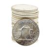 Image 2 : Roll of (20) 1961-D Brilliant Uncirculated Franklin Half Dollar Coins