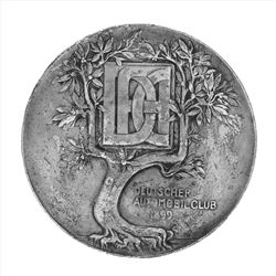 1899 German Deutcher Automobil Club Medal