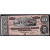 Image 1 : 1864 $10 The Confederate States of America Note
