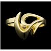 Image 1 : 14KT Yellow Gold Freeform Ring