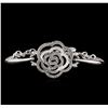 Image 1 : 14KT White Gold 0.43ctw Diamond Bracelet