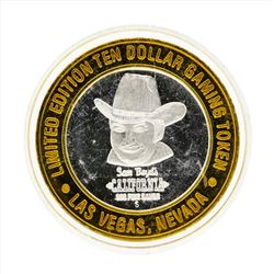 .999 Silver Sam Boyds California $10 Casino Gaming Token Limited Edition