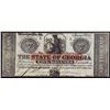Image 1 : 1862 $5 The State of Georgia Obsolete Bank Note