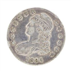 1834 Capped Bust Half Dollar Coin