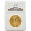Image 1 : 1924 $20 St. Gaudens Double Eagle Gold Coin NGC MS65+