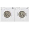 Image 1 : 1932-S & 1932-D Washington Silver Quarter Coins