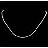 Image 2 : 18K White Gold 21.00ctw Diamond Tennis Necklace