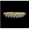 Image 1 : 14KT Yellow Gold Gents 0.30ctw Single Cut Diamond Ring