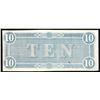Image 2 : 1864 $10 The Confederate States of America Note