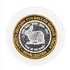 Image 2 : .999 Silver Reno Hilton $10 Casino Gaming Token Limited Edition
