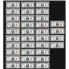 Image 1 : Lot of (34) 1963 $5 Red Seal Legal Tender Notes
