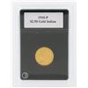 Image 1 : 1910-P $2 1/2 Indian Head Quarter Eagle Gold Coin