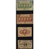 Image 1 : Lot of (4) U.S. Fractional Currency Note