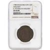 Image 1 : 1788 Wales 1/2 Penny Anglesey Coin NGC XF45BN