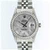 Image 1 : Rolex Mens Stainless Steel 1.00ctw Diamond Datejust Wristwatch