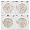 Image 1 : Lot of (4) 1940-Mexico Peso Coins