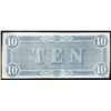 Image 2 : 1864 $10 The Confederate States of America Note
