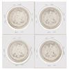 Image 2 : Lot of (4) 1940-Mexico Peso Coins