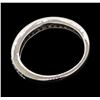 Image 3 : 14KT White Gold 0.20ctw Diamond Wedding Band