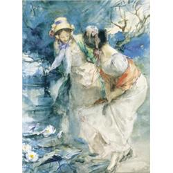 Antoine Calbet 1860-1944, Franse School<p…