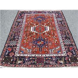 Darling and Highly Detailed Fine Persian Qarajeh Rug