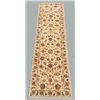 Image 1 : Lustrous, Highly Intricate Fine Authentic Part Silk Isfahan Design Runner
