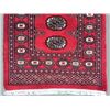 Image 4 : Captivating Rare Open Field handmade Super Fine Bokhara Runner