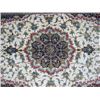 Image 2 : Beautiful handmade all Silk Signed Persian Qum Rug