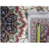 Image 5 : Beautiful handmade all Silk Signed Persian Qum Rug