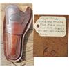 Image 1 : T Flynn border tooled holster w/documentation, from MGM studion prop room, 50s