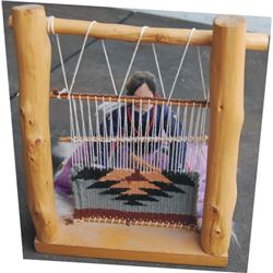 Navajo weaving sampler