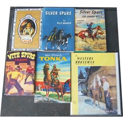 6 books - 1967 Cigars, Silver Spurs by Warren, Silver Spurs by Garst