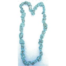Kingman, AZ string of turquoise nuggets
