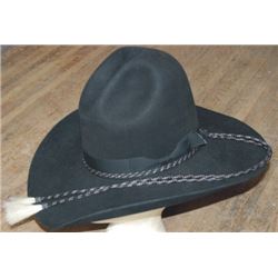 Old West custom made 8x hat and stampede string