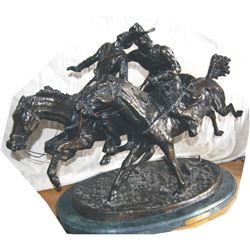 Remington Bronze, Wounded Bunkie  89/100