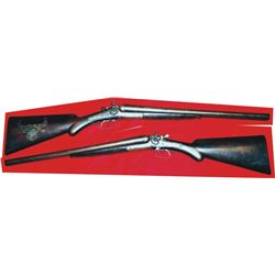 Henry Leigh, London 10ga marked Bull's Head Saloon 1877 Abilene