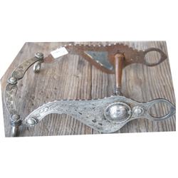 Circle K silver filigreed bit