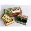 Image 1 : THREE DECORATIVE WOOD BOXES