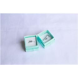 DINNER RING AND EARRINGS