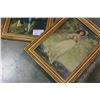 Image 2 : GILT FRAMED PINK GIRL AND BLUE BOY PRINTS