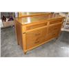 Image 2 : MAPLE DRESSER WITH MIRROR