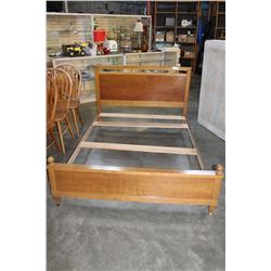 DOUBLE SIZE MAPLE BEDFRAME