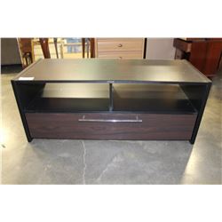 MODERN ESPRESSO FINISH TV STAND